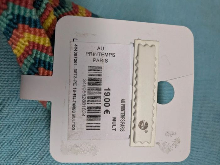 Collier brésilien ras de cou  au printemps paris - photo numéro 3