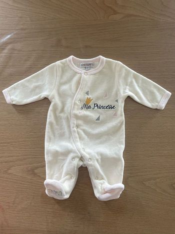 Un pyjama Ma princesse 0 mois