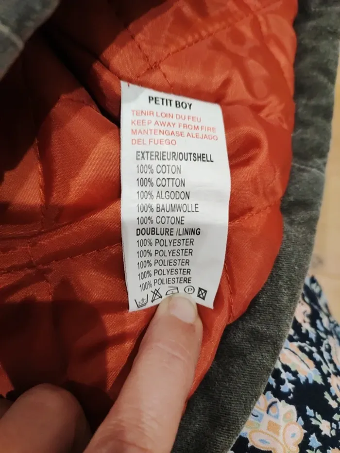 Manteau gris - 2 ans - excellent état - photo numéro 9