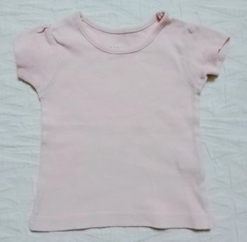 Primark haut manches courtes côtelé