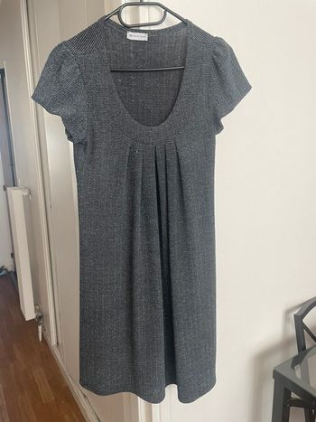 Robe argenté Shana