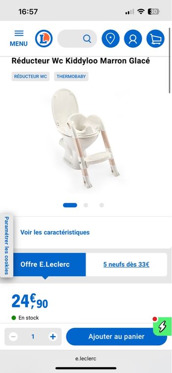 Réhausseur toilette