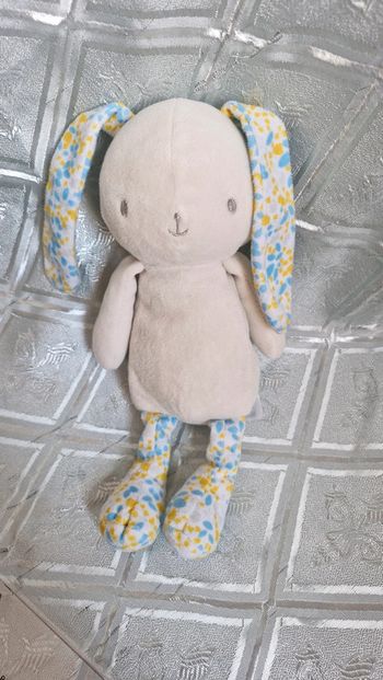 Lapin klorane oreilles fleuries