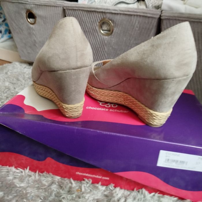 Chaussures compensées Chocolate Schubar 37 - photo numéro 3