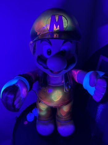 Super Mario neon