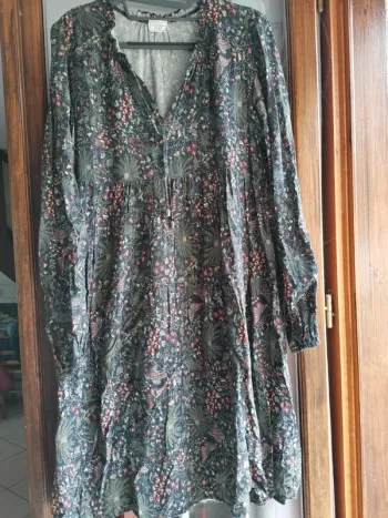 Robe à fleur