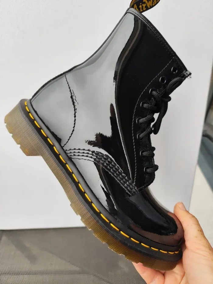 Doc Martens vernies noires