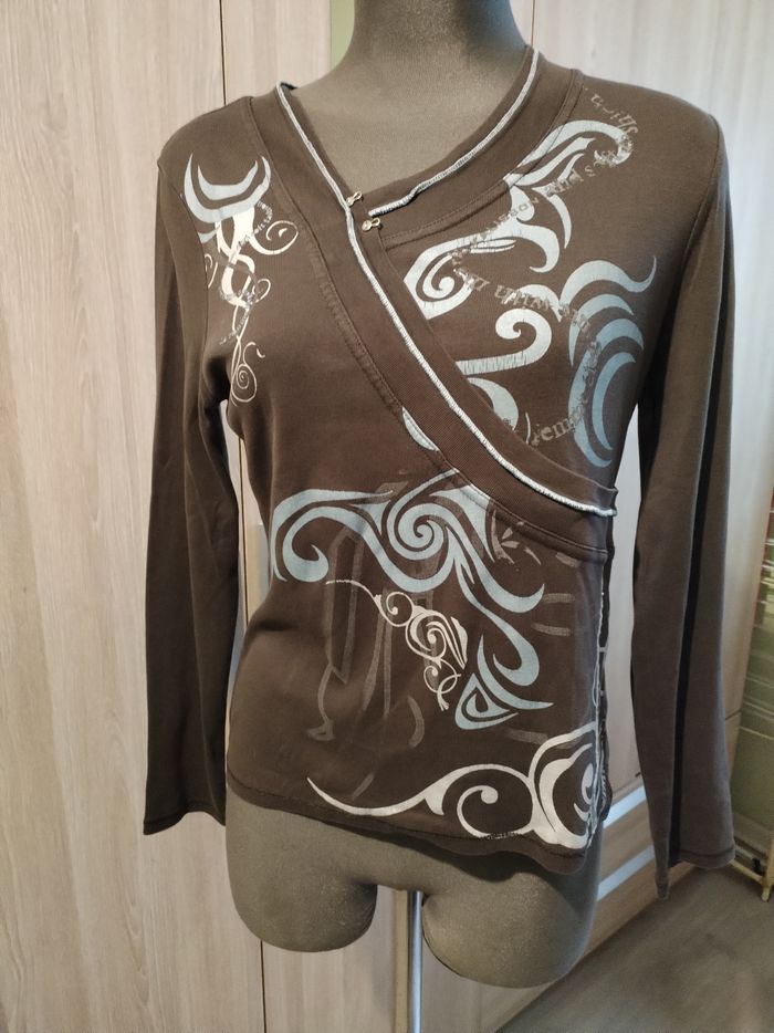 T-shirt femme manches longues taille 42