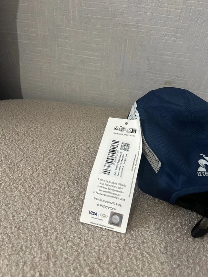 Casquette Le Coq Sportif équipe de France olympique Paris 2024 - photo numéro 4