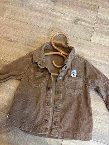Chemise velours sergent major 12 mois