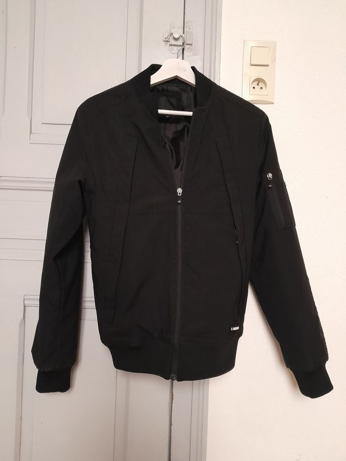 Blouson Noir garçon LIBERTO