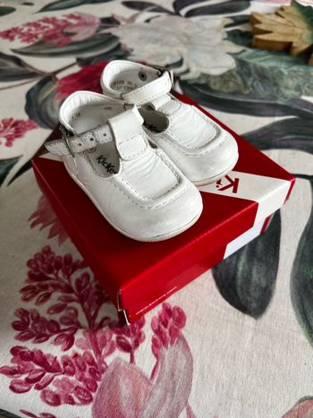 Chaussures kickers blanches