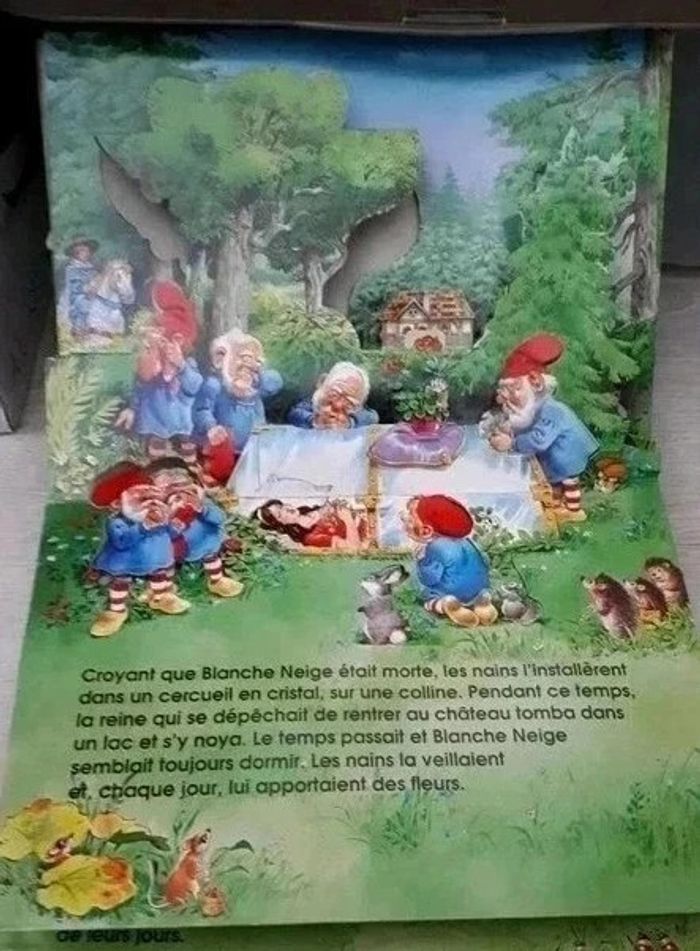 Livre 3D Blanche Neige - photo numéro 2