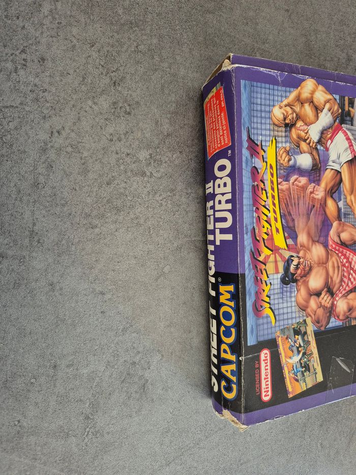 Jeu Street Fighter 2 Turbo Super Nintendo Snes FAH Complet CIB - photo numéro 6