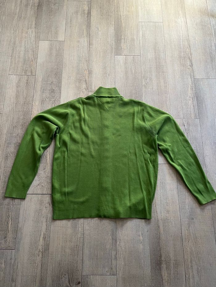 🧥 Veste polaire Tommy Hilfiger verte – Taille M - photo numéro 6