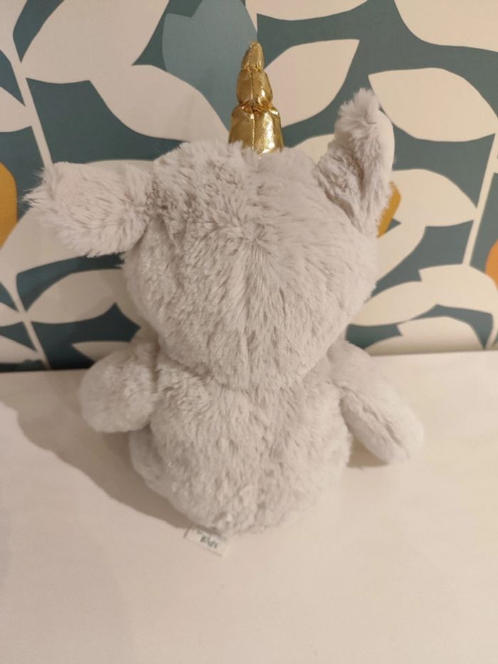 Peluche doudou licorne atmosphèra kids - photo numéro 3
