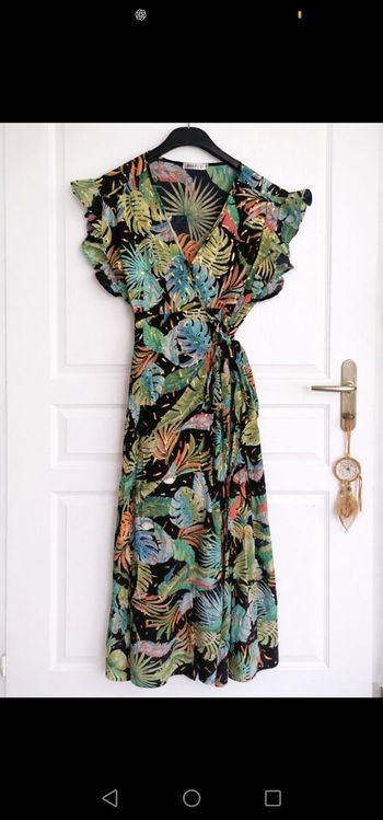 Robe motif tropical taille L/XL