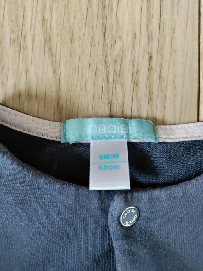 Gilet sweat 6 mois - photo numéro 2