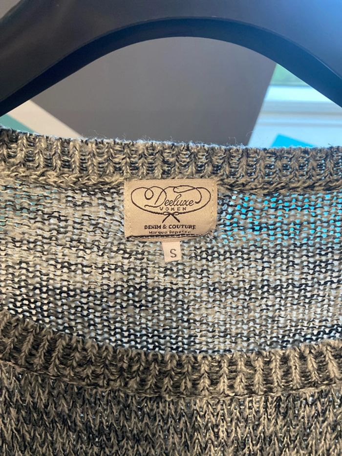 Pull gris - photo numéro 4