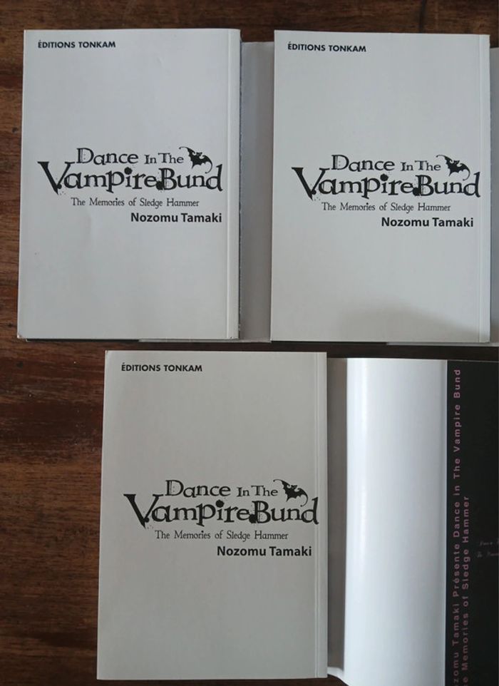 Dance in the Vampire Bund Integral Tomes 1 a 3 Tonkam Français 🇨🇵 Memories of Sledge Hammer - photo numéro 4