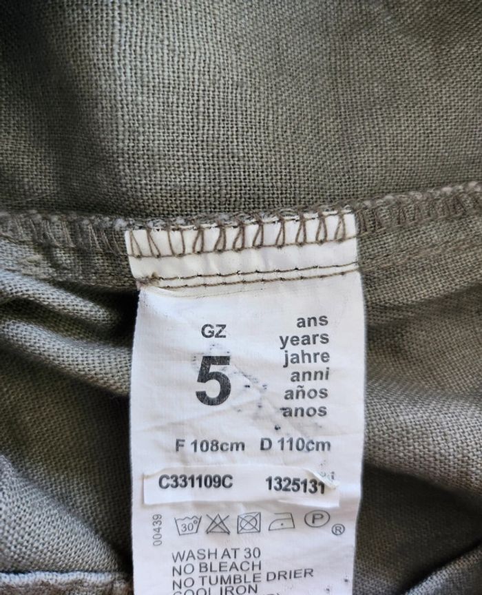 Short kaki fille 5 ans - photo numéro 4