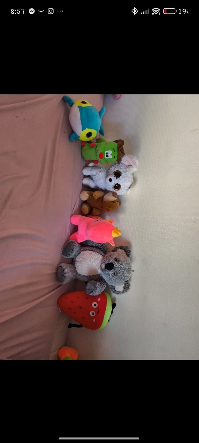 Lot de peluche