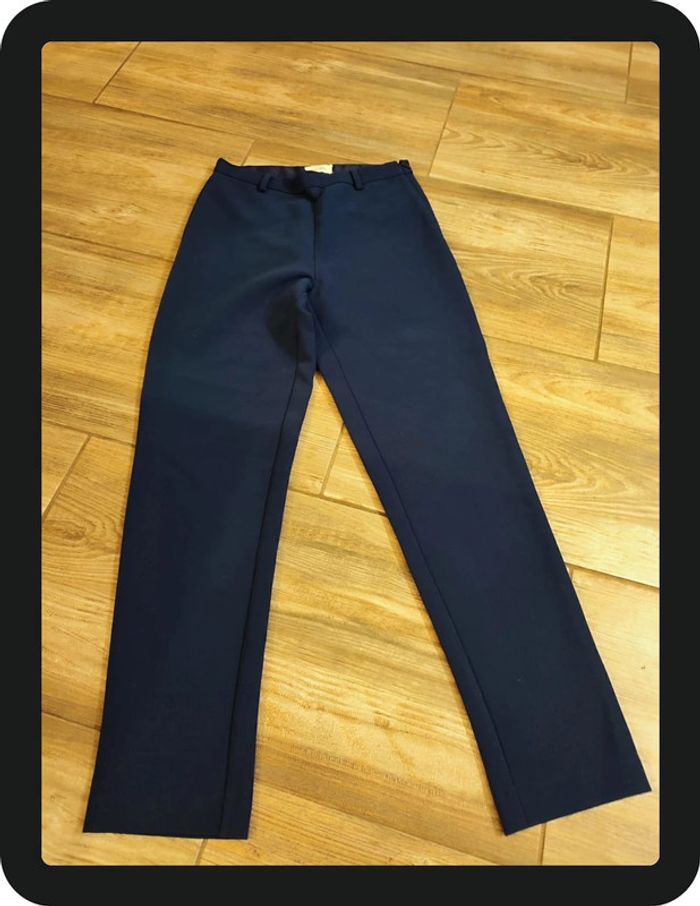 Pantalon fluide bleu canard American Vintage Taille XS