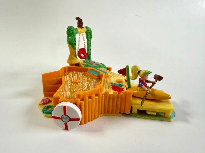 Polly Pocket Canoë Fun 1998 – Personnage + Canoë - photo numéro 9