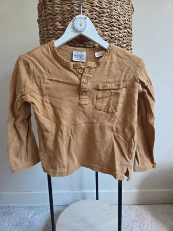 T-shirt manches longues zara 18 mois