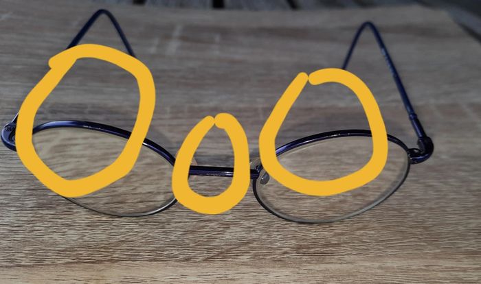 Monture de lunettes violette enfant fille - photo numéro 6