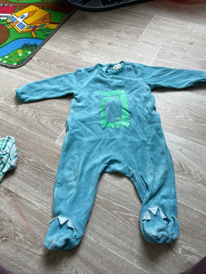 Lot de deux pyjamas velours