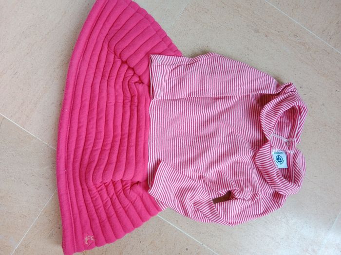 Robe rose Petit Bateau ⛵