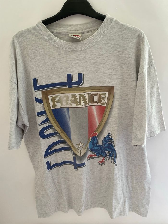 T-shirt vintage retro france - photo numéro 1