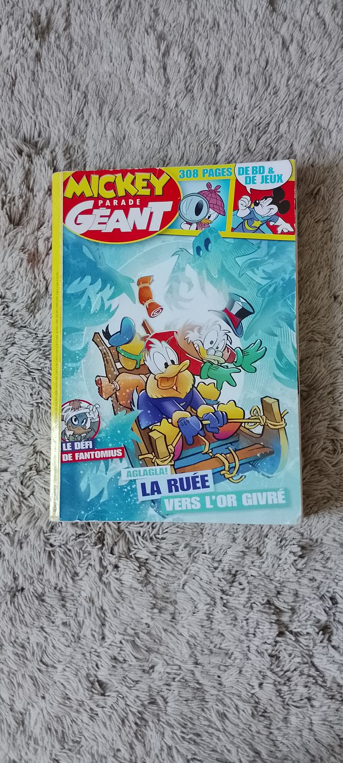 Livre bd Mickey Parade géant 374