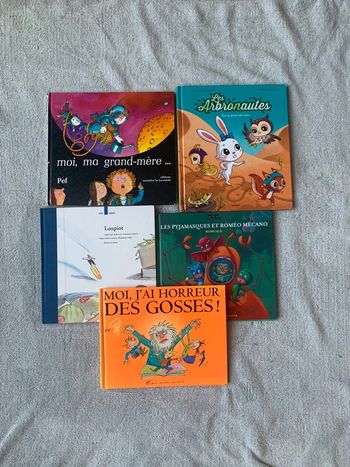 Livres enfants ( 6 e le lot )