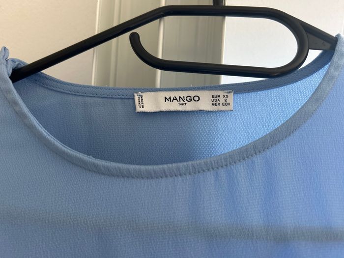 Blouse bleu ciel - photo numéro 2