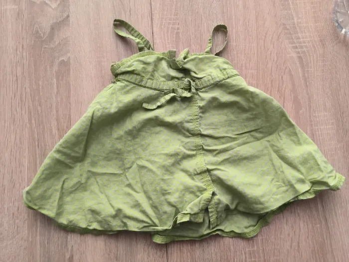 T-shirt tunique fille vert