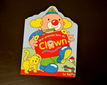 Livre - Mon premier livre du Clown