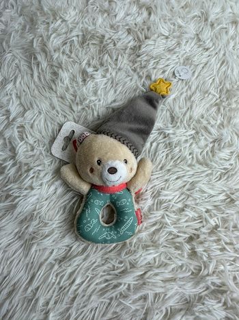 Doudou Culbuto mini ourson Bruno Fehn