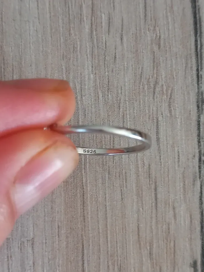 Bague en argent taille 57 - photo numéro 8