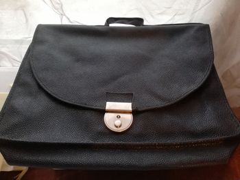 Sacoche cartable bleu