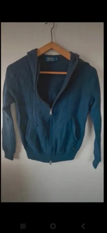 Veste zippé ralph lauren très bonne état taille s