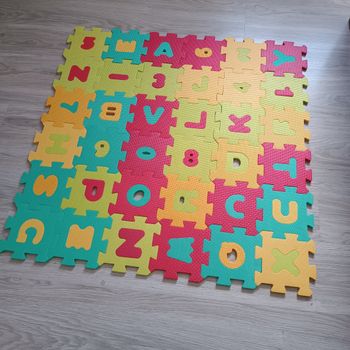 Tapis puzzle en mousse 