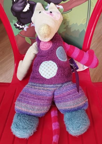 Doudou loup les jolis pas beaux moulin roty