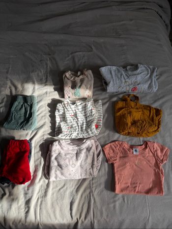 Lot vêtement bébé filles ( 12 mois )