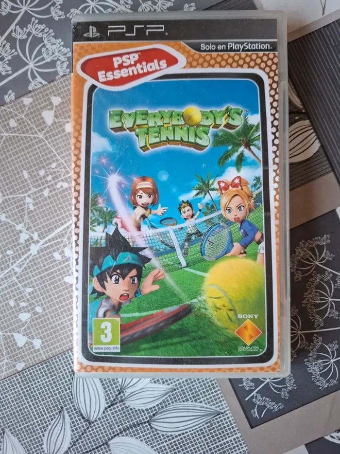 Jeu psp everyedy's tennis