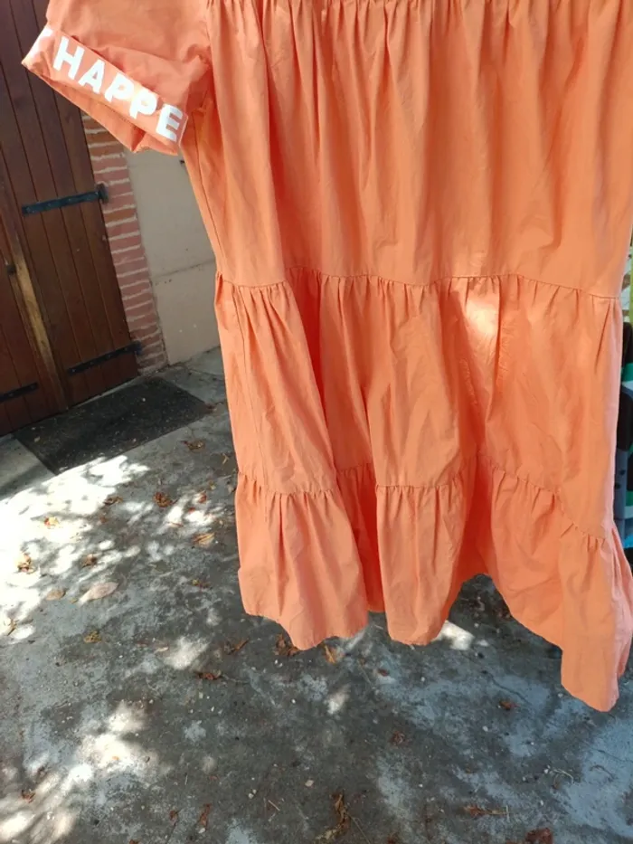 Robe orange glam - photo numéro 2