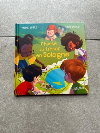 Livre chasse au trésor en sologne