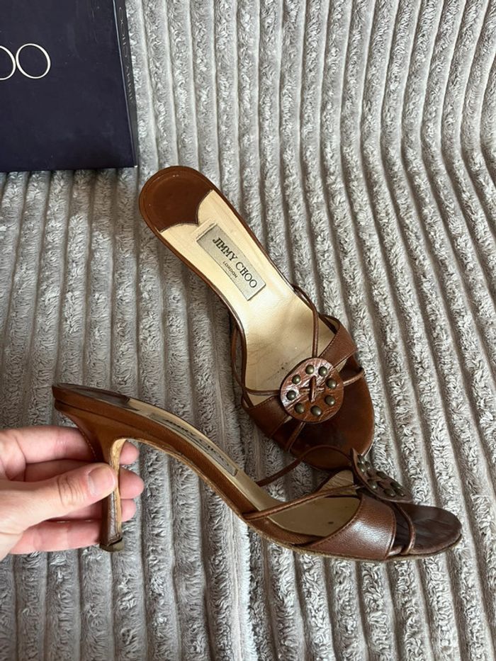 Talons Jimmy Choo authentiques - modèle “Clare Kid” - 38 - photo numéro 5