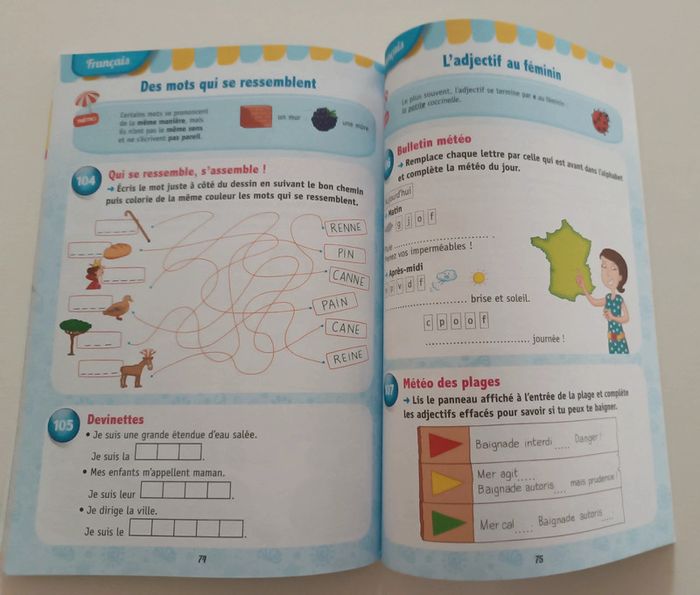 Cahier jeux de vacances CP vers CE1 - photo numéro 2